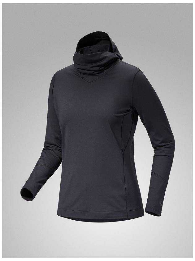 Women's Rho Hoodie Black - ARC'TERYX - BALAAN 2