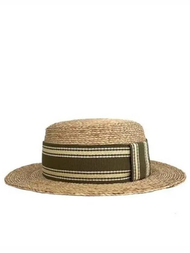 Woven Fabric Bucket Hat Beige - MIU MIU - BALAAN 4