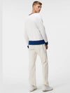 Men's Finely Knit Top White - J.LINDEBERG - BALAAN 4