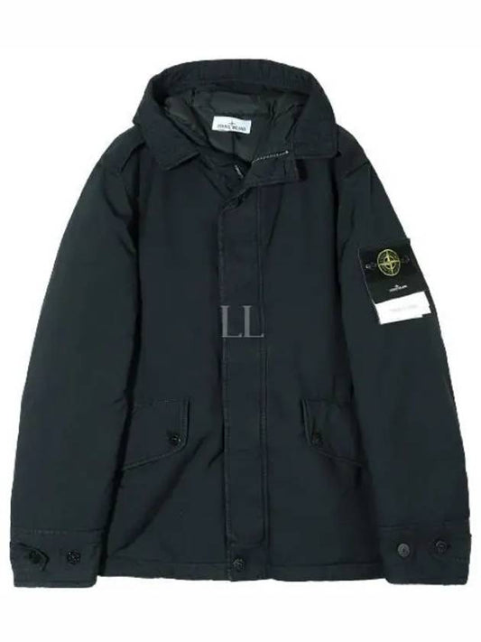 David-TC Down Short Parka Navy - STONE ISLAND - BALAAN 2