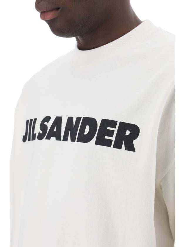 long-sleeved logo t-shirt - JIL SANDER - BALAAN 4