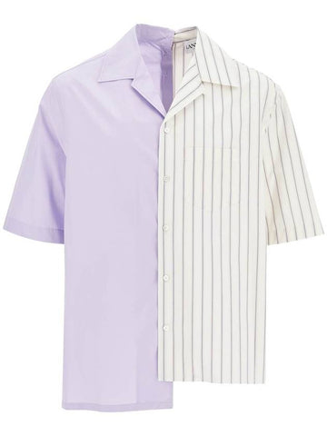 asymmetric bowling shirt with - LANVIN - BALAAN 1