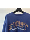 AU Australia SPORT Sweatshirt ST1L0437 Navy WOMENS - STUSSY - BALAAN 3