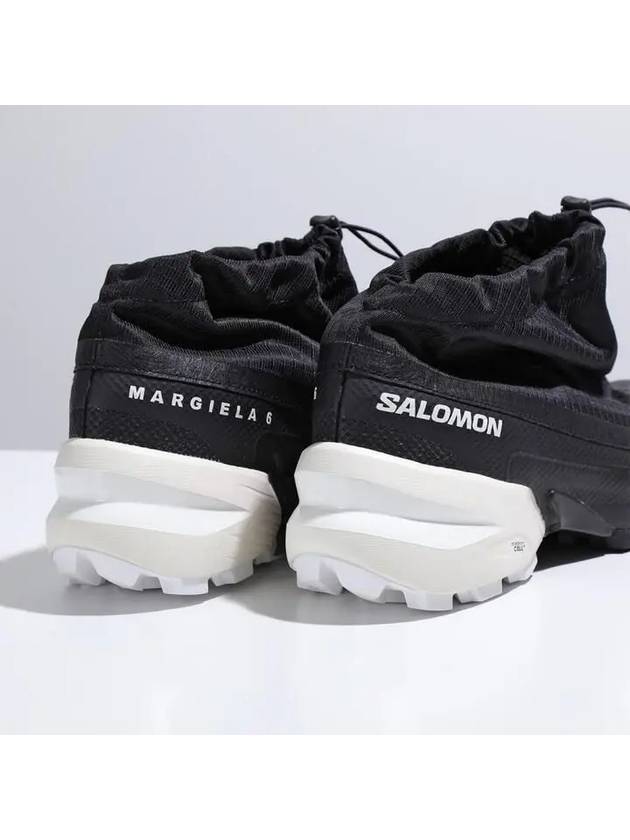 Quick Lace Cross Low Top Sneakers Black - MAISON MARGIELA - BALAAN 5