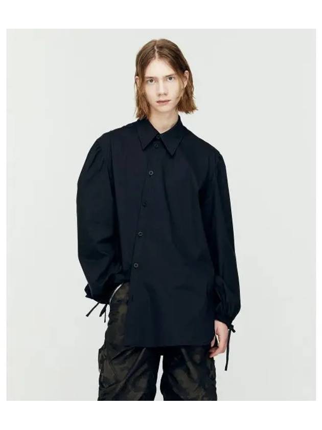 Bouquet Asymmetric Shirt atb1138m BLACK - ANDERSSON BELL - BALAAN 1