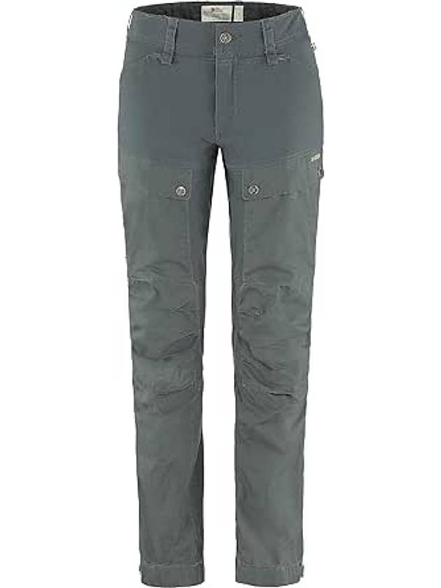 Women's Keb Trousers Curved Basalt - FJALL RAVEN - BALAAN 2