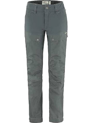 Women's Keb Trousers Curved Basalt - FJALL RAVEN - BALAAN 1