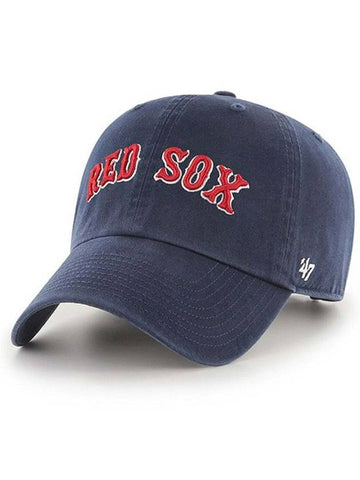 Premium line ball cap MLB hat SCRIPT big logo baseball Boston Red Sox - 47BRAND - BALAAN 1