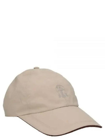 MD4799983 CKJ02 Logo Embroidered Cap - BRUNELLO CUCINELLI - BALAAN 1