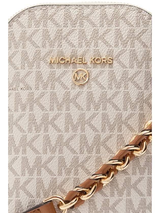 Michael Michael Kors Strapped Phone Holder, Women's, Beige - MICHAEL KORS - BALAAN 6