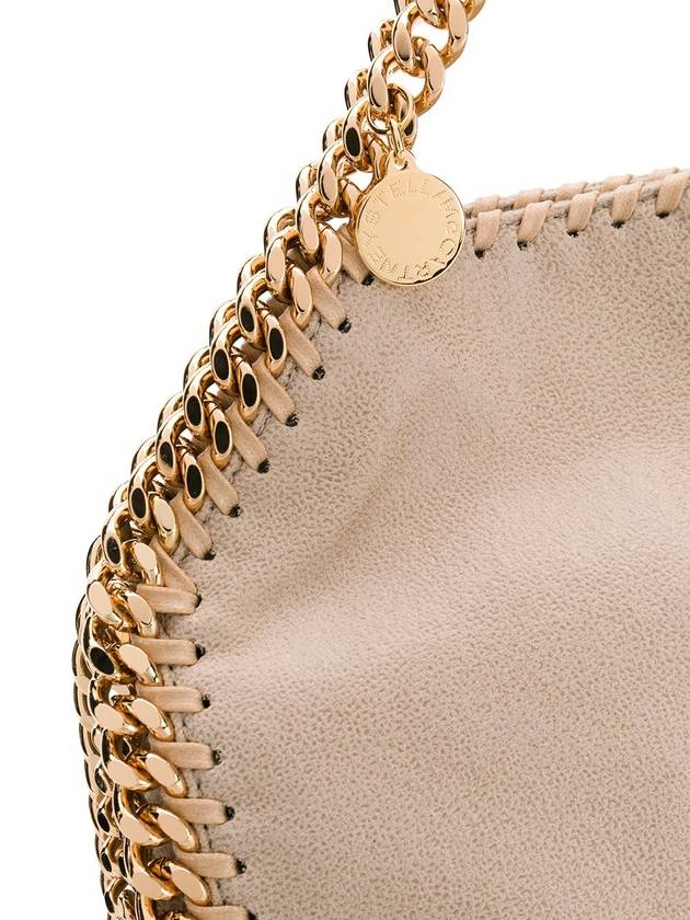 gold Falabella mini tote bag butter cream - STELLA MCCARTNEY - BALAAN 4