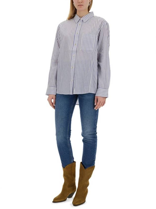 Esola Striped Shirt CH0149FAA1I41E - ISABEL MARANT ETOILE - BALAAN 3