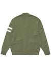 Health SeekersGolfers Perennial Varsity Cardigan OLIVE M3313LKO02OLV - MALBON GOLF - BALAAN 3