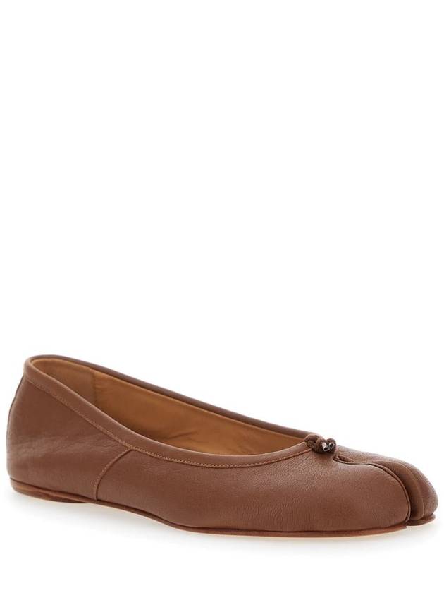 Tabi Ballerina Flat Shoes Brown - MAISON MARGIELA - BALAAN 3