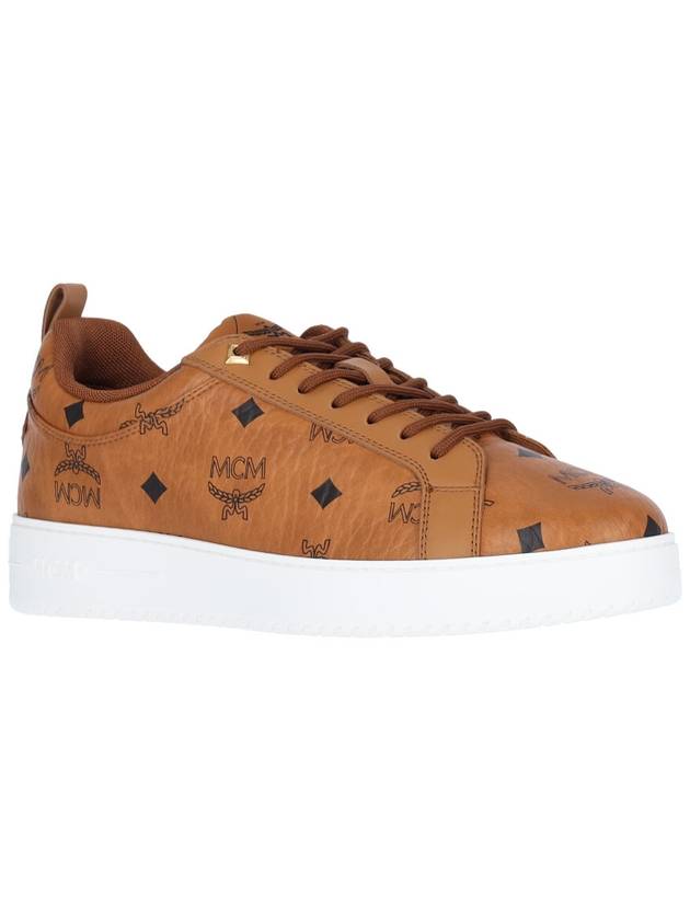 Neo Terrain Visetos Low Top Sneakers Brown - MCM - BALAAN 3