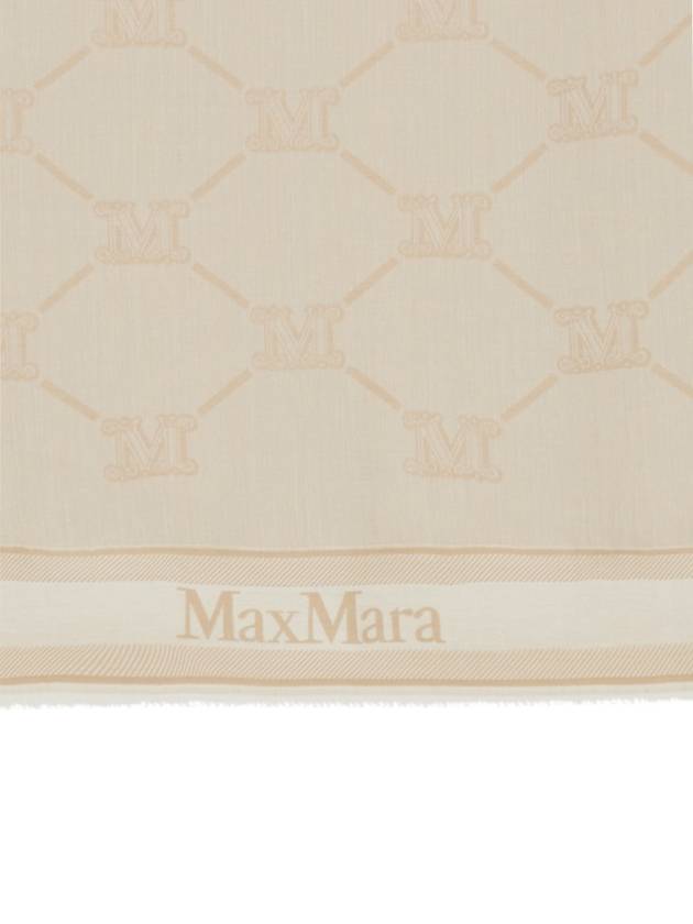 SCARF WITH LOGO - MAX MARA - BALAAN 2