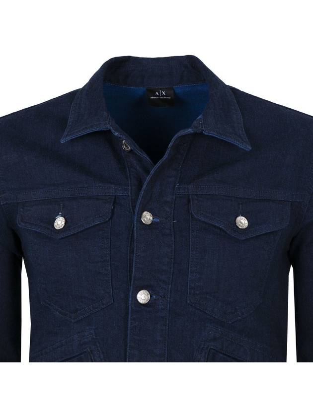 men denim jacket - ARMANI EXCHANGE - BALAAN 7