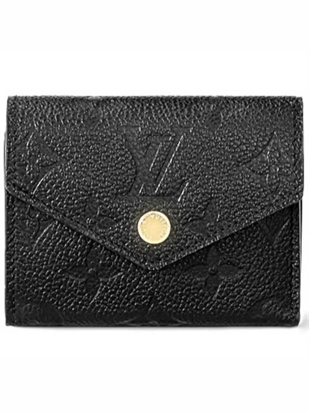 Zoe Monogram Empreinte Half Wallet Black - LOUIS VUITTON - BALAAN 2