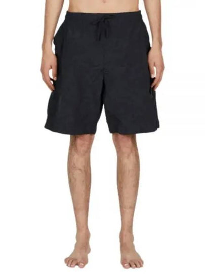 Shadow Project Hidden Badge Swim Shorts Black - STONE ISLAND - BALAAN 2