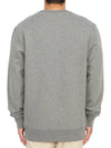 Embroidery Lettering Cotton Sweatshirt Grey - GOLDEN GOOSE - BALAAN 7