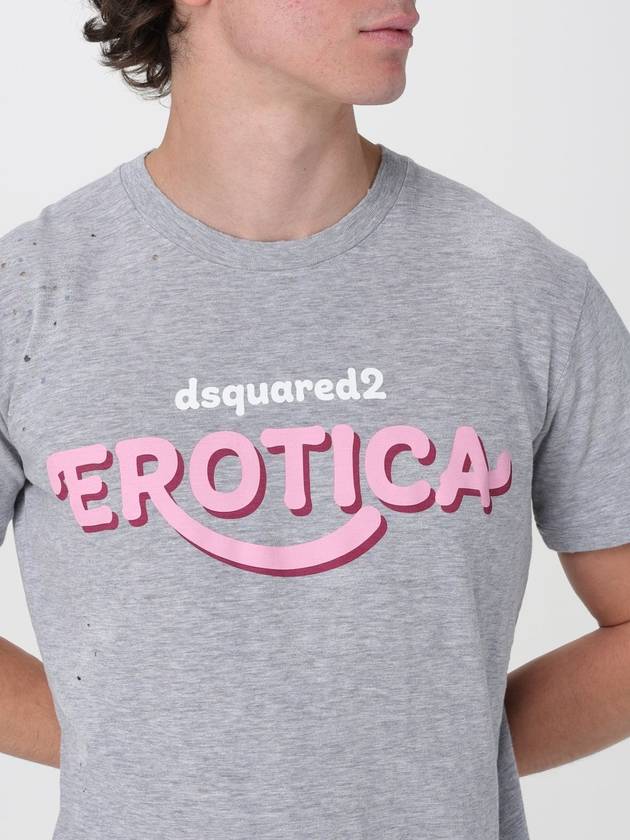 T-shirt Erotica Dsquared2 in cotone used - DSQUARED2 - BALAAN 4