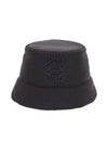 Puffer Nylon Bucket Hat Black - LOEWE - BALAAN 2