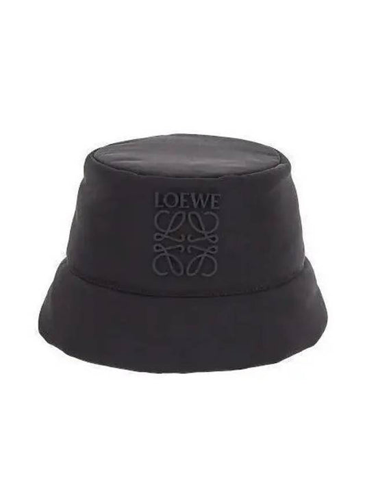Puffer Nylon Bucket Hat Black - LOEWE - BALAAN 2
