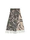 Arrow Print Wool Scarf Grey - VIVIENNE WESTWOOD - BALAAN 3