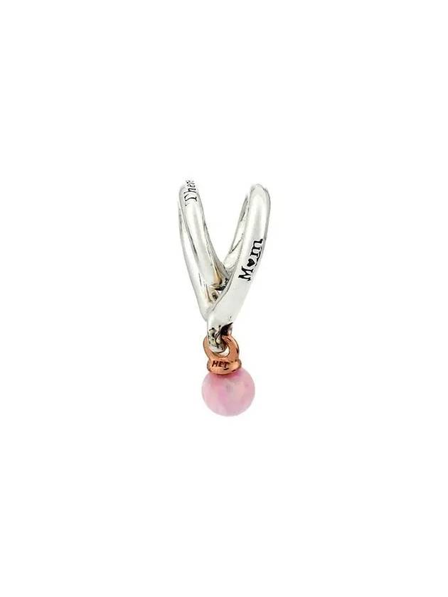 Moments Two-Tone Wrapped Heart Bracelet Charm Silver - PANDORA - BALAAN 2