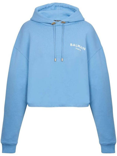 Balmain Flocked Hoodie Clothing - BALMAIN - BALAAN 1