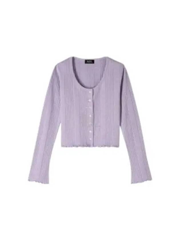 June Cardigan Purple - A.P.C. - BALAAN 2