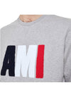 Big Logo Sweatshirt Grey - AMI - BALAAN 5