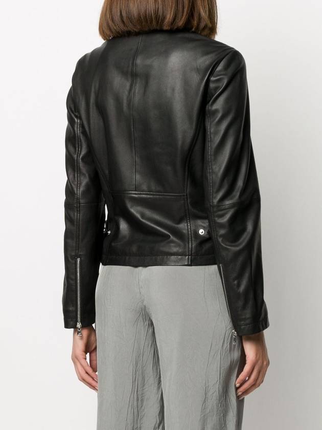 Biker Jacket Black - EMPORIO ARMANI - BALAAN 3