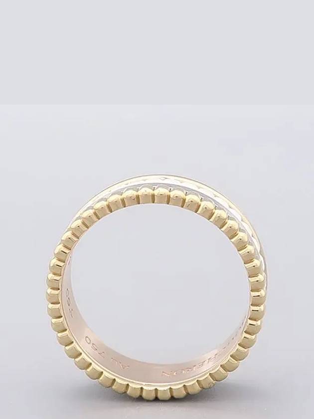 JRG01596 18K gold white ceramic quattro ring size 50 - BOUCHERON - BALAAN 3