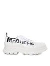 Tread Slick Lace Up Low Top Sneakers White - ALEXANDER MCQUEEN - BALAAN 2