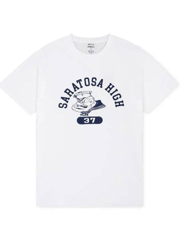 Saratosa short sleeve t shirt white - WILD DONKEY - BALAAN 1