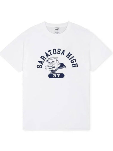 Saratosa Short Sleeve T-Shirt White - WILD DONKEY - BALAAN 1