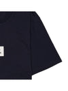 30/1 Jersey Logo Short Sleeve T-Shirt Navy - CP COMPANY - BALAAN 7