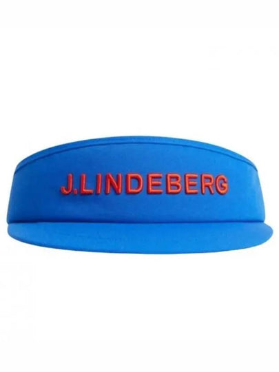 Viktor Embroidered Logo Visor Blue - J.LINDEBERG - BALAAN 2