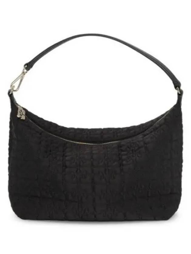 Butterfly Medium Shoulder Bag Black - GANNI - BALAAN 2