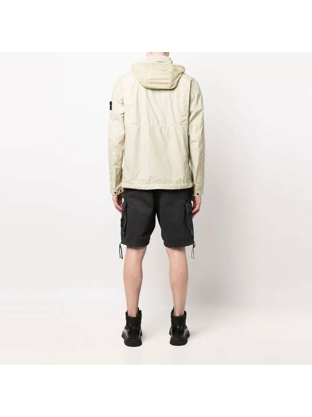 Waffen Naslan Light Watro Zip-up Jacket Beige - STONE ISLAND - BALAAN 5