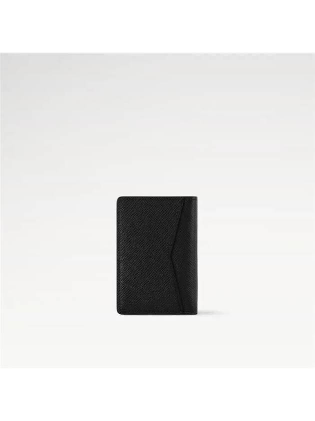 Louis Vuitton Pocket Organizer Taiga Black M30537 - HERMES - BALAAN 6