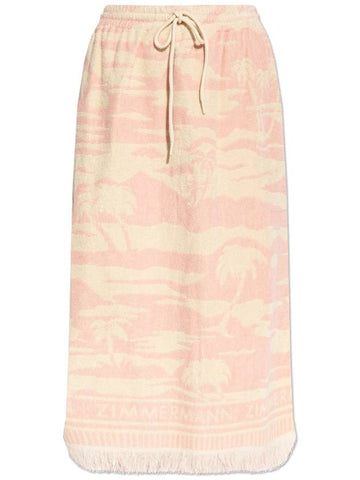 Zimmermann Skirt From The Resort Swim 2025 Collection, Women's, Pink - ZIMMERMANN - BALAAN 1