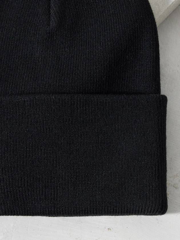 Acrylic Watch Beanie Black - CARHARTT WIP - BALAAN 5