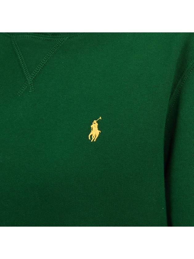 Kids Embroidered Logo Hoodie Green - POLO RALPH LAUREN - BALAAN 7