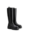 platform leather middle boots - TOD'S - BALAAN 3