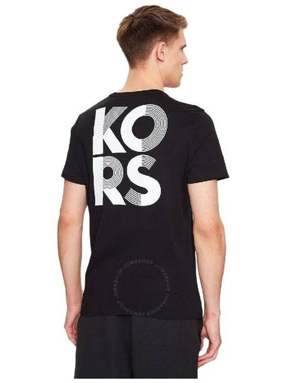 Michael Kors Transistor Graphic Logo Cotton T-Shirt, Size Large - MICHAEL KORS - BALAAN 2