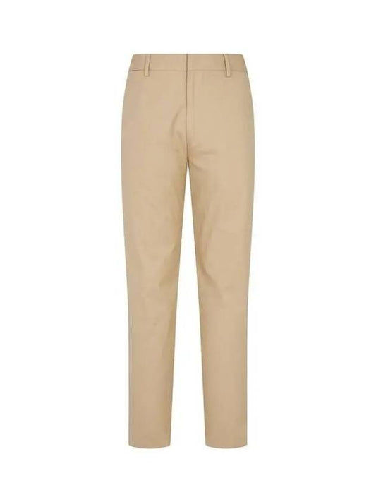 Solid Cotton Hidden Closing Pants Beige - PAUL SMITH - BALAAN 1