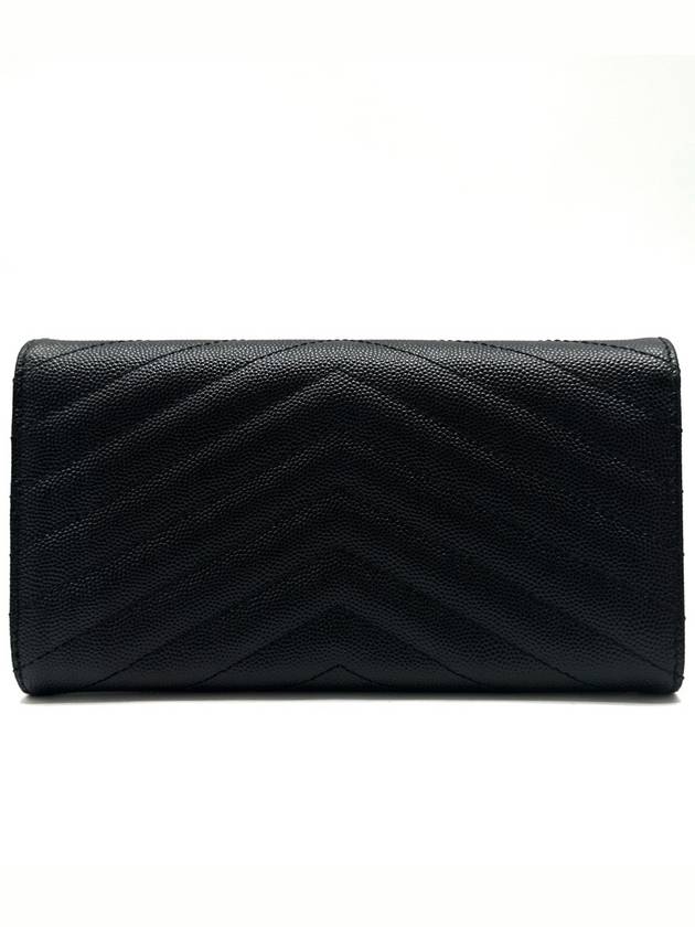 Grande Poudre Matelasse Envelope Flap Long Wallet 372264 - SAINT LAURENT - BALAAN 5