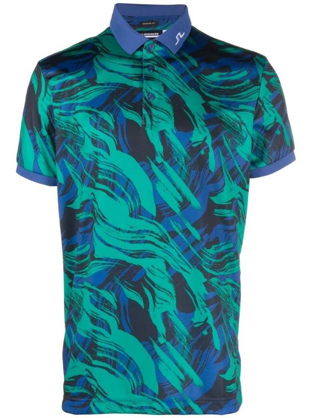 KV print polo shirt GMJT08571 - J.LINDEBERG - BALAAN 1